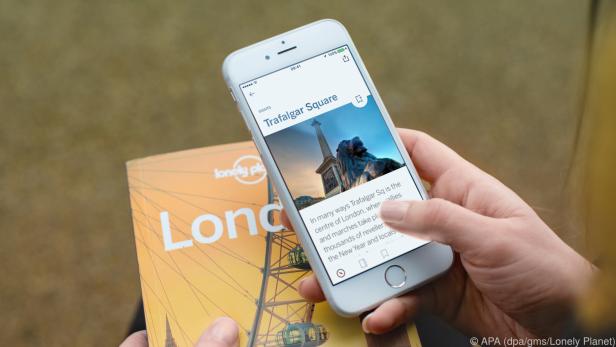 Der bekannte Reiseführer Lonely Planet hilft auch digital als App