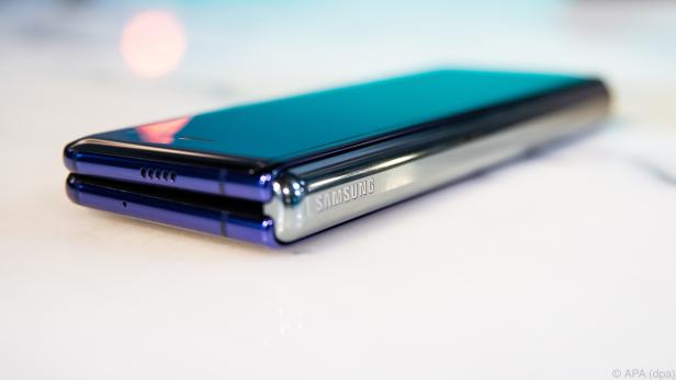 Das Galaxy Fold macht einen stabilen Eindruck Das Galaxy Fold macht einen stabilen Eindruck