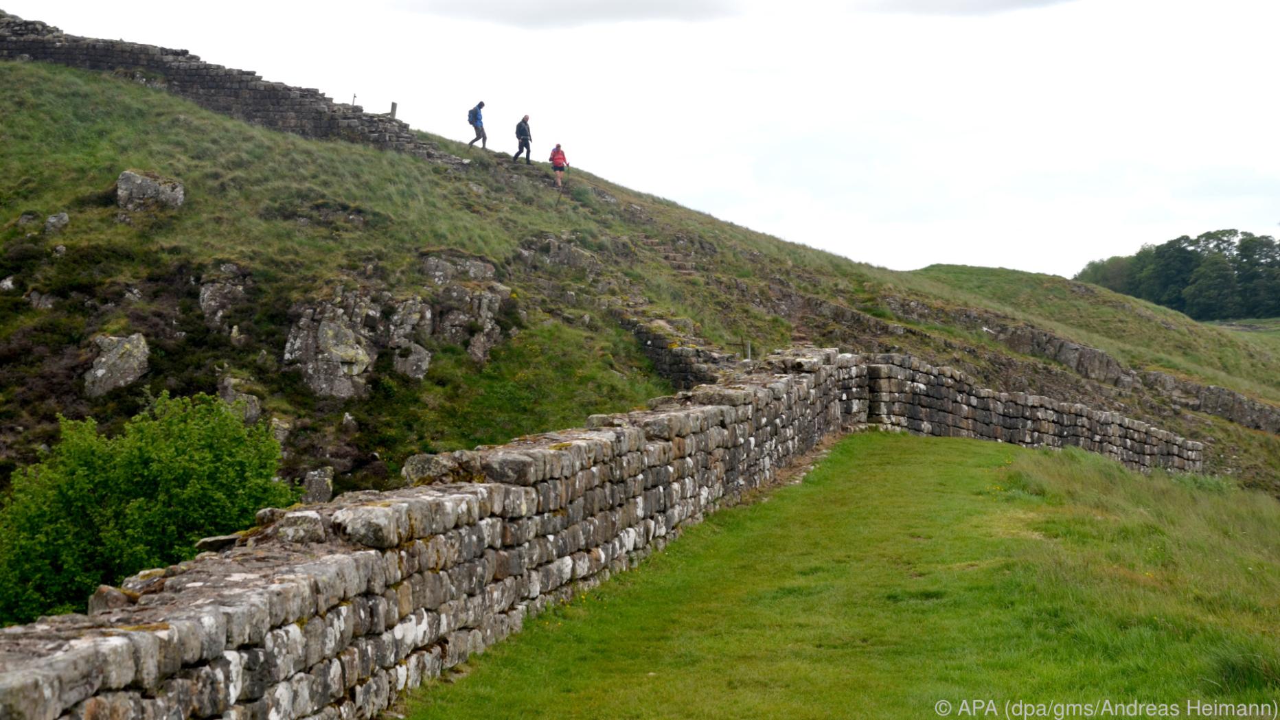 Zum Wandern ist der Hadrianswall in England ideal