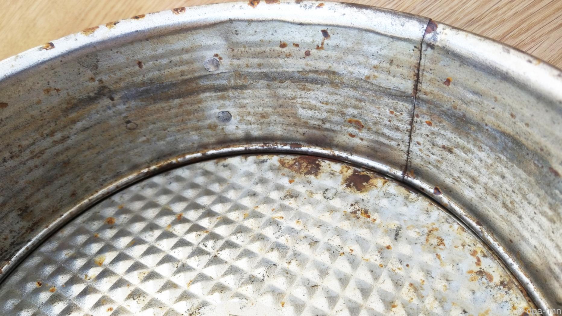 Rost in der Küche: Lästig, aber ungefährlich