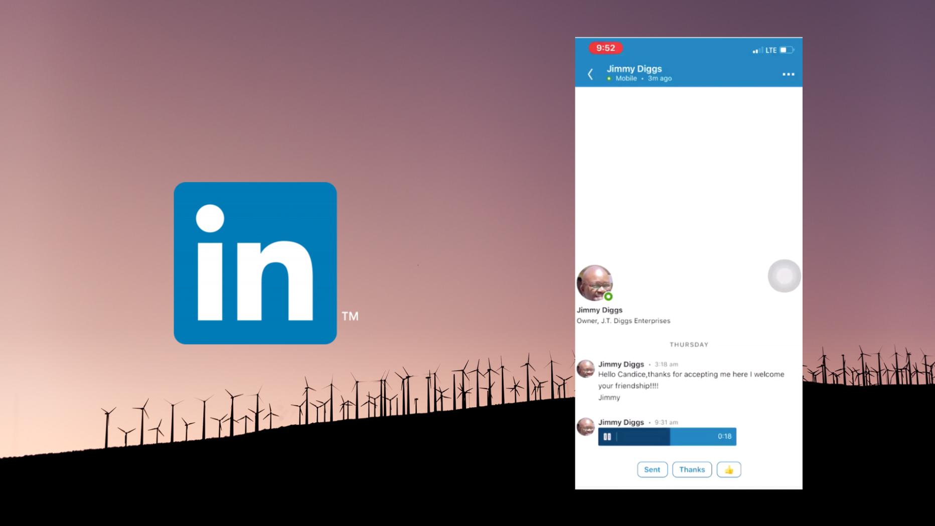 Jimmy von LinkedIn: Ein Sprachmemo wird zum Meme