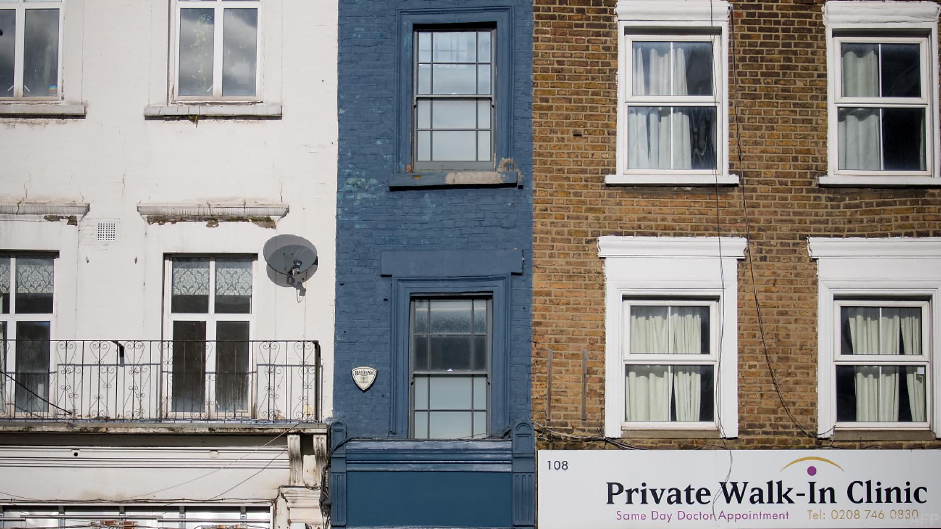 Schmalstes Haus Londons wird verkauft