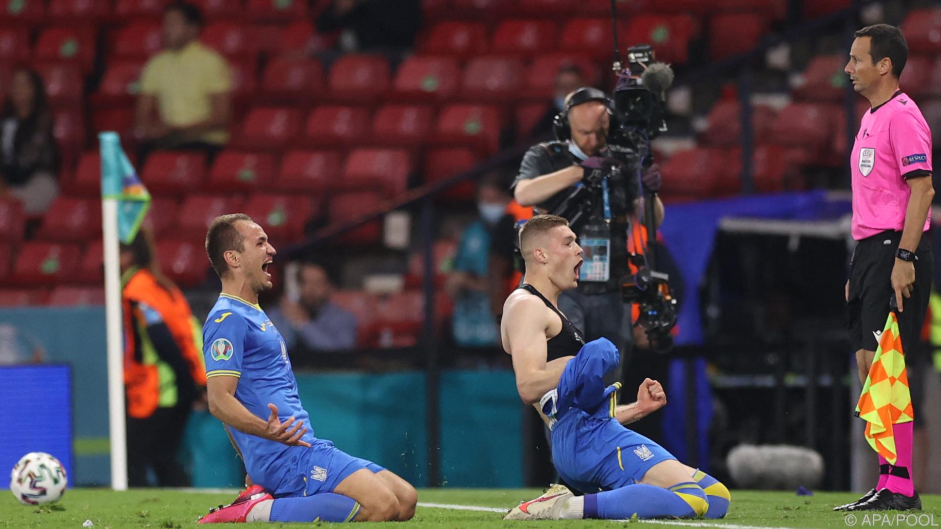 EM 2021: Ukraine gewinnt 2:1 gegen Schweden