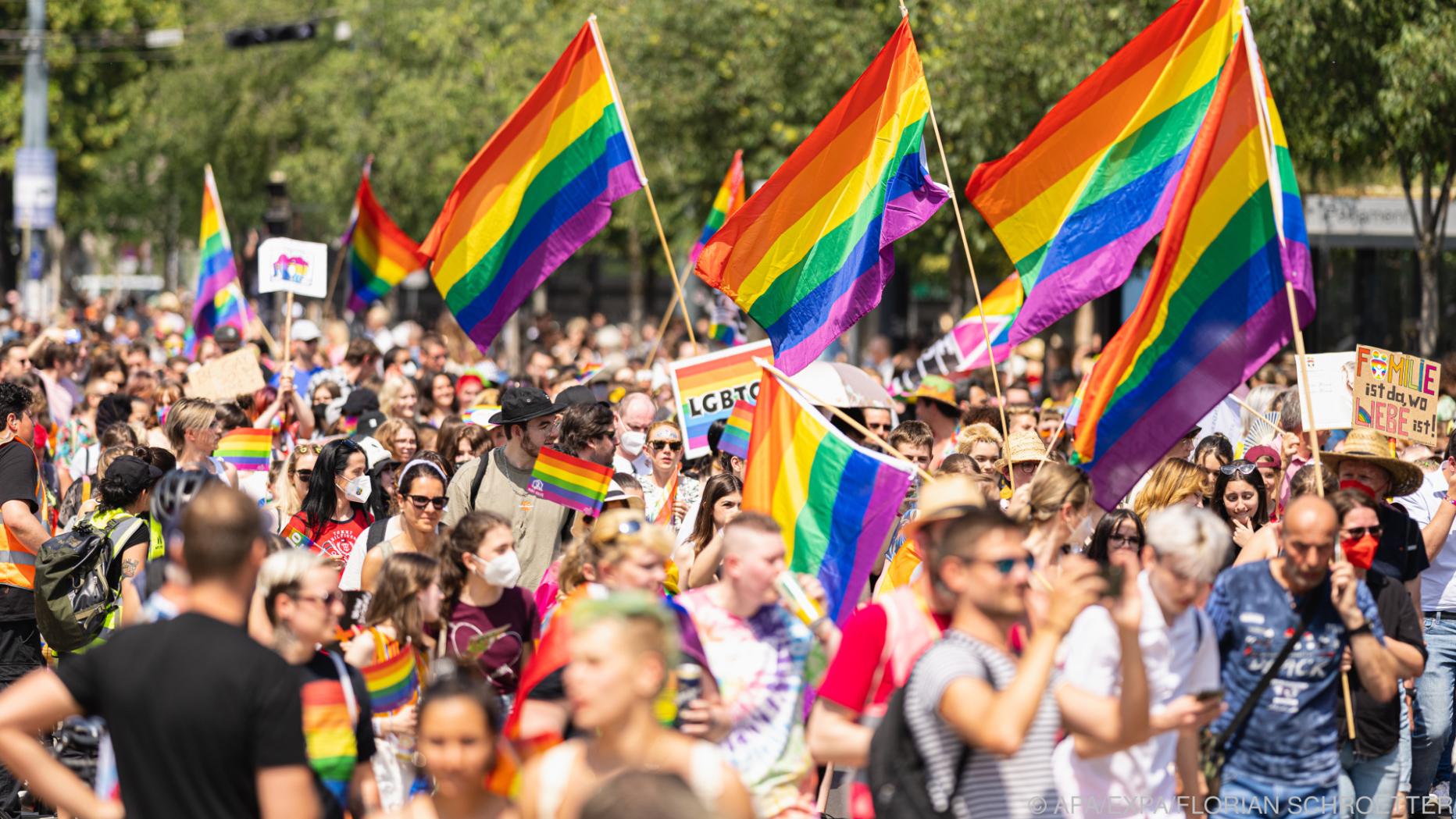 Vienna Pride Wien wird im Juni zur "Regenbogenhauptstadt"