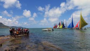Segeln ist der Nationalsport auf der Insel Mauritius