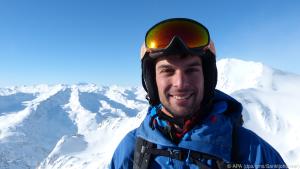 Thomas Engl ist Bergführer am Stubaier Gletscher