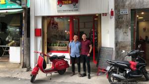 Phuc und Khanh stehen mit ihrem "Them" für den Trend in Ho-Chi-Minh-Stadt