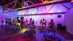 Trampolin im Trend