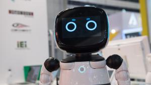 Roboter Kebbi kann Kindern Geschichten erzählen und Sprachunterricht geben