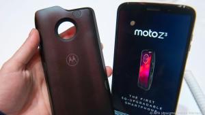 Lenovo hat in Barcelona ein 5G-Mod für das Moto Z3 vorgestellt