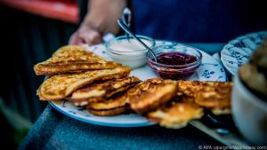 Ein Schmaus für Wanderer: die Waffeln auf der Renndolsetra