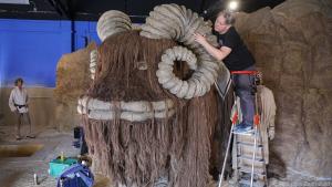 Das Wüstenreittier Bantha wurde von einer Fangruppe aus Belgien gebaut