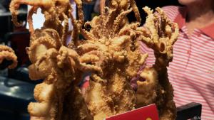 Frittiertes Seafood
