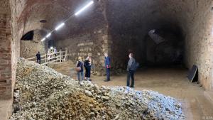 Noch ist das Museum eine Baustelle