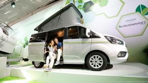 Dethleffs Globevan E-Hybrid hat eine maximale Reichweite von 500 Kilometern