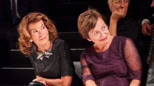 Bundeskanzlerin Brigitte Bierlein (li.) und First Lady Doris Schmidauer