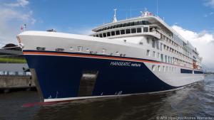 Die "Hanseatic nature" ist ein Expeditionskreuzfahrtschiff