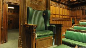Der Speaker's Chair - wer hier Platz nimmt, muss für Ordnung sorgen