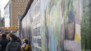 Die East Side Gallery ist das längste erhaltene Teilstück