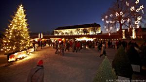 Auch der "Weihnachtsmarkt auf Schloss Hof" hat schon Tradition