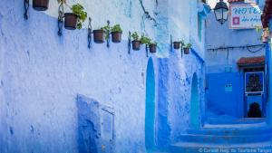 Chefchaouen wird auch als die Blaue Stadt bezeichnet - aus gutem Grund