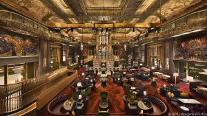 Opulent und optisch überwältigend: die Atlas Bar