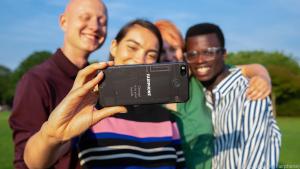 Die Selfie-Kamera des Fairphone 3 löst mit acht Megapixel auf