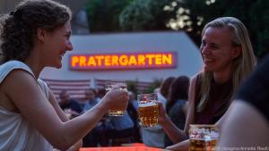 Ein Gefühl von Wien: Pratergarten in Prenzlauer Berg