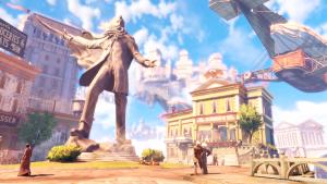 Trügerisches Idyll: "Bioshock Infinite" spielt in der schwebenden Stadt Columbia