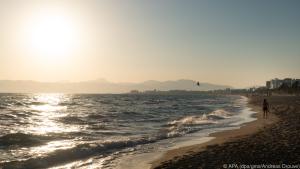 Der Strand von El Arenal ist sonst Ballermann-Areal - nun geht es beschaulich zu