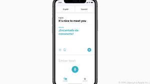 Eine Übersetzer-App soll künftig fester Bestandteil von iOS sein