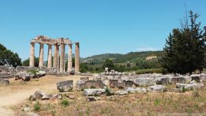 Der Zeustempel war Schauplatz der Wettkämpfe in Nemea