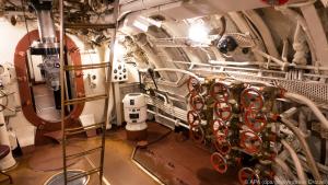 Ein Höhepunkt im Estnischen Meeresmuseum ist der Gang durch ein U-Boot