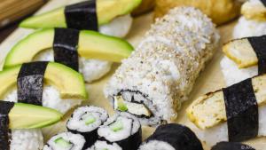 Algenblätter beim Sushi sorgen für den typischen Umami-Geschmack