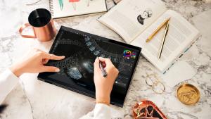 Beim ZenBook Flip S hat Asus auch an die Kreativen gedacht