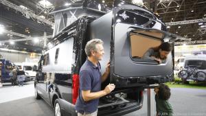 Westfalia zeigt Kastenwagen James Cook mit ausfahrbarem Schlafraum
