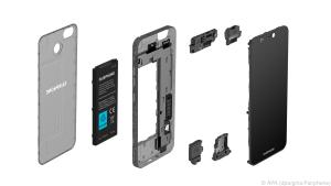 Das Fairphone 3+ ist aus wenigen wechselbaren Modulen aufgebaut