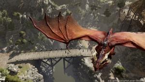 Drache im Anflug: Auch in der Vorab-Version kann man reichlich Abenteuer erleben