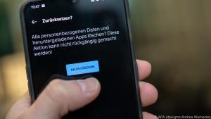 Bei verschlüsselten Smartphones reicht schon Zurücksetzen auf Werkseinstellungen