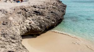 Das Highlight wartet unter Wasser: Tres Trapi ist ein Schnorchelgebiet auf Aruba