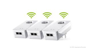 Devolos neue Module sind auch gleichzeitig WLAN-Zugangspunkte