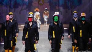 Kreationen des Designers Tom Van Der Borght im im Kraftwerk