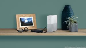 Modern designte NAS-Systeme fallen selbst im Regal nicht weiter (negativ) auf