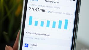 Apples "Bildschirmzeit" soll beim Abschalten helfen