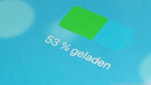 Den Ladezustand des Akkus sollte man Immer zwischen 30 und 80 Prozent halten