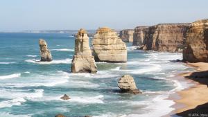 Postkartenmotiv: Die Kalksteinfelsen Twelve Apostles