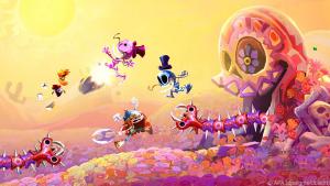 Whoah, so bunt! In "Rayman Legends" geht es richtig rund
