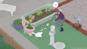 In "Untitled Goose Game" spielt die Gans lustige aber harmlose Streiche