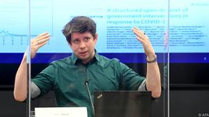 Peter Klimek vom Complexity Science Hub Vienna (CSH)