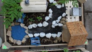 Fertig ist der Mini-Garten